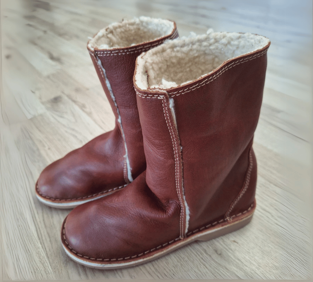 Snugg Boots Tan Rust