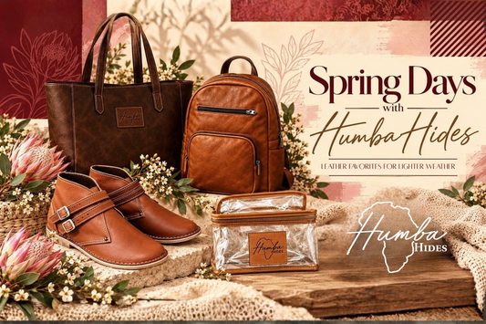 Spring Days with Humba Hides: Leather Favourites for Lighter Weather
