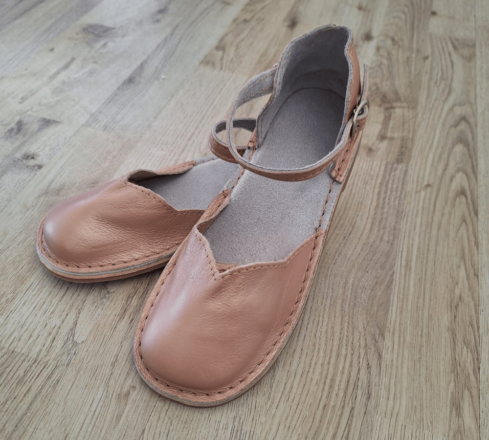 Babydoll Sandals Rose Gold
